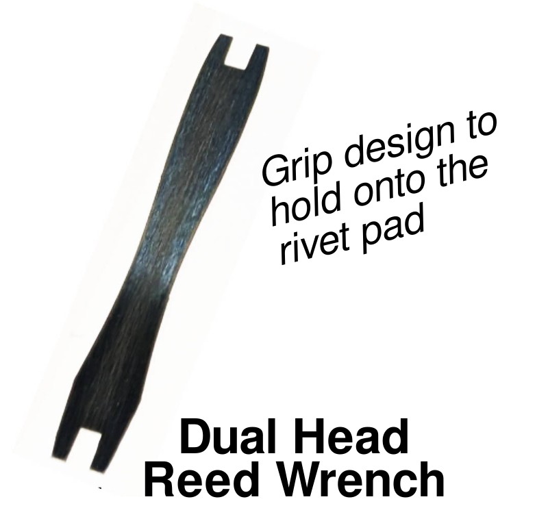Dual reed wrench