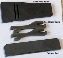 Flatness tool and Reed plate claws